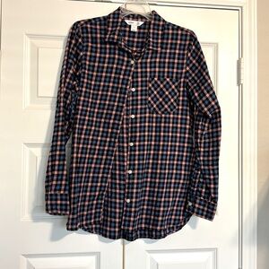 Old Navy Plaid Tunic Shirt